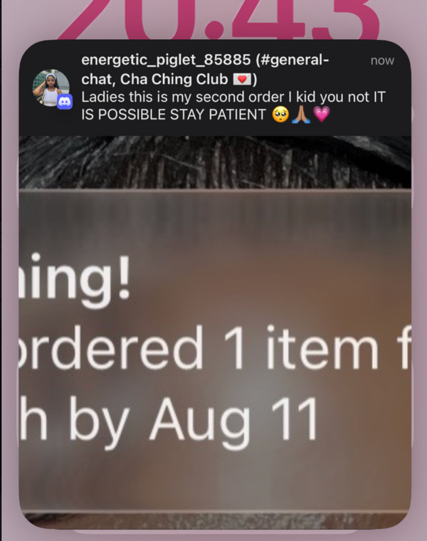 Community member update
