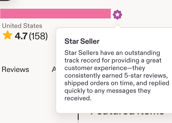 Star Seller Badge